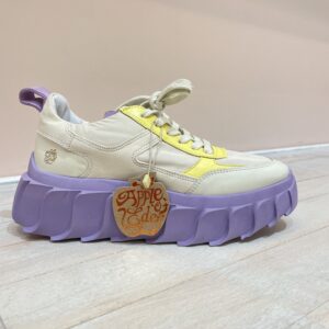 Apple of Eden sneaker AW22-Blair 68 ivory light purple