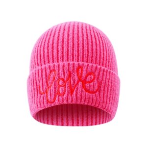 Muts fuchsiaroze “LOVE”